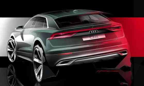 Audi gives a glimpse of the all-new Audi Q8 flagship SUV image