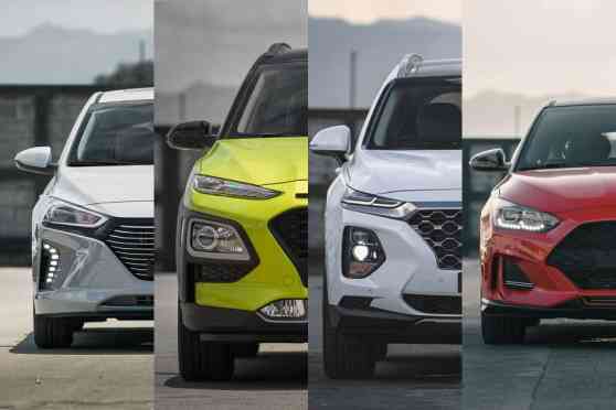First Look: 2018 Hyundai Santa Fe, Ioniq, Kona, and Veloster image
