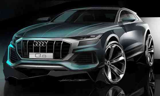 Mean-looking Audi Q8 shows its face in latest teaser image
