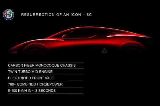 Alfa Romeo set to bring back the 8C, GTV name plate image