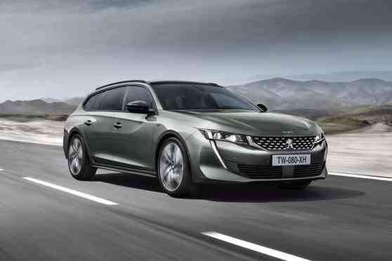 Peugeot gives sleek 508 a station wagon makeover image