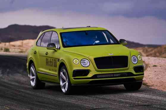 Bentley Bentayga aims for production SUV record at Pikes Peak image