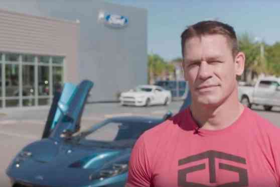 John Cena taps out, settles Ford GT fiasco image