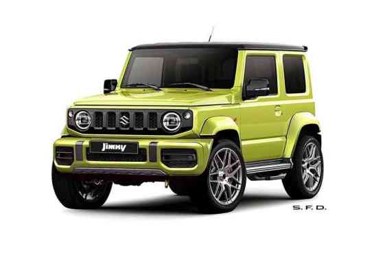 Fans digitally-modify 2019 Suzuki Jimny and the results are awesome image