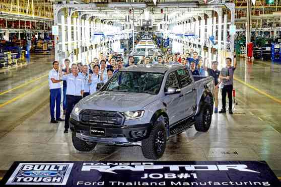 Ford starts production of high performance Ranger Raptor image