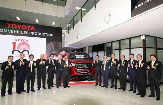 Toyota surpasses 10 million unit production milestone in Thailand image