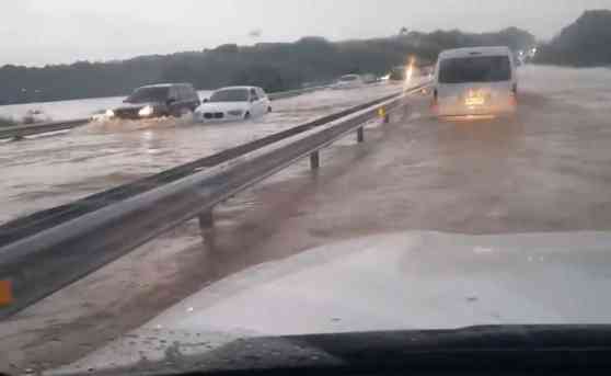 Deep floods are actually possible on SCTEX  image