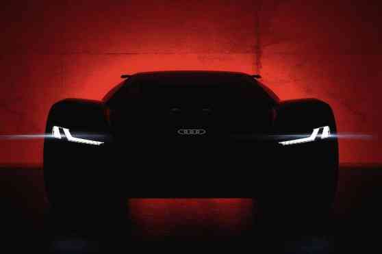 Audi to reveal PB18 e-tron electric supercar concept image
