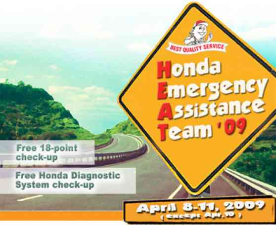 Honda offers road assistance and free check-ups  during Holy Week image