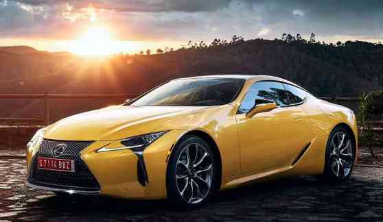 Rise and shine with the Lexus LC Yellow Edition image
