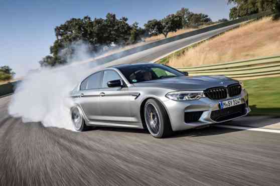 BMW M5 Competition flexes 625 horsepower of turbocharged muscle image