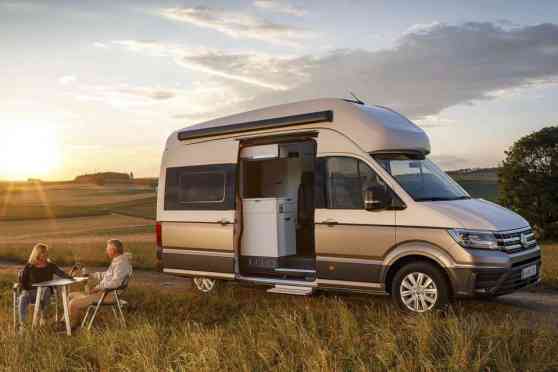 Go camping in style with the Volkswagen Grand California image