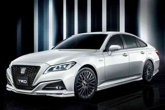 This TRD Toyota Crown is not just about the body kit image