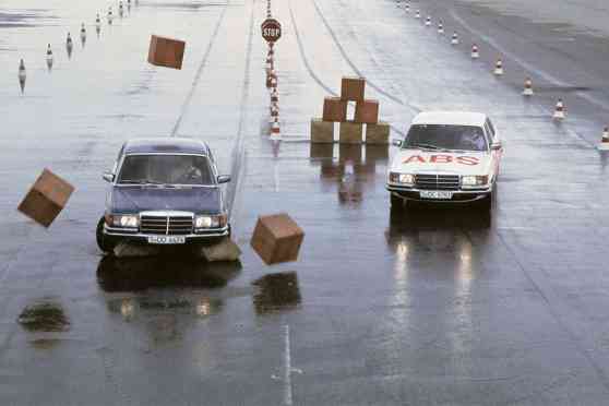 Forty years ago, Mercedes and Bosch launched the first anti-lock braking system image