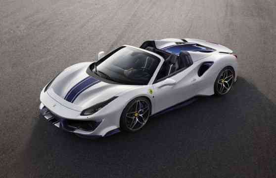 Enjoy the scenic route in the drop-top Ferrari 488 Pista Spider image