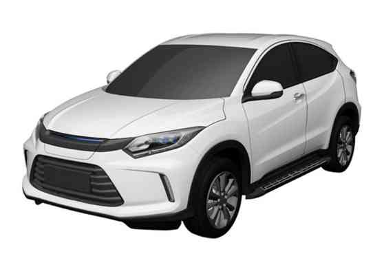 Patent images show Honda working on electric HR-V image