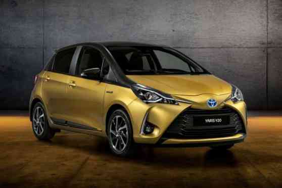 Toyota celebrates 20 years of the Yaris with gold-painted special edition image