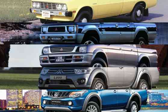 Mitsubishi celebrates 40 years of the L200/Strada pickup image