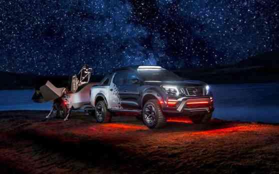 Nissan Navara looks to the stars in new Dark Sky concept image