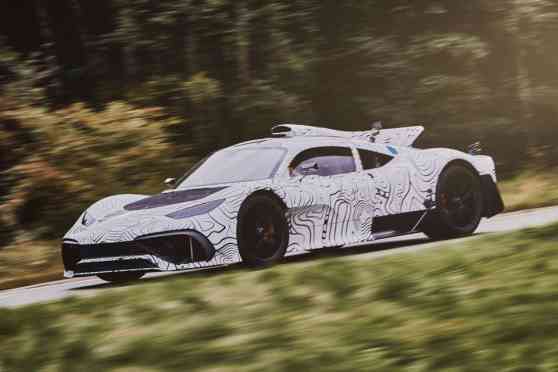 Mercedes-AMG is road testing their Project One supercar image