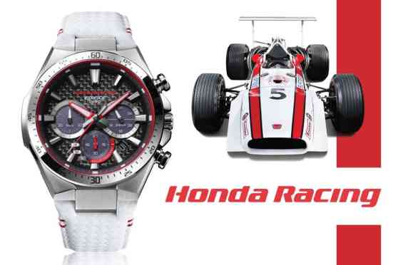 Casio's lastest watch is a collaboration with Honda Racing image