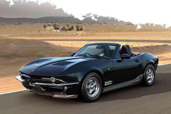 Mitsuoka turns the MX-5 into a Corvette Stingray image