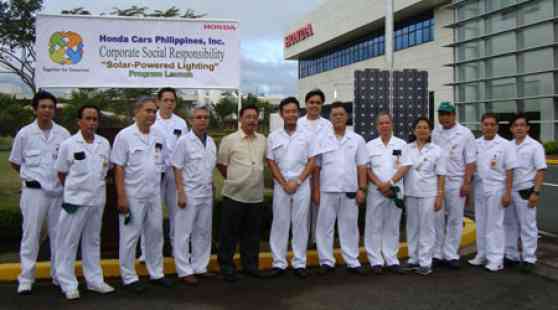 Honda uses solar-powered lights in Sta. Rosa plant image