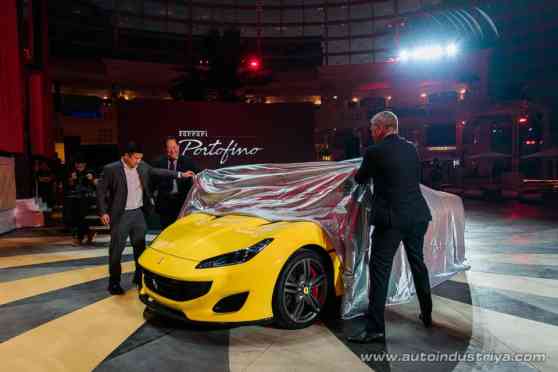 Dennis Uy welcomes the Ferrari Portofino to Manila image