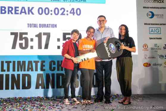 Singaporean Analiza Mokhtar wins the 2018 Subaru Palm Challenge image