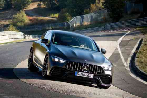 Something's wrong with Mercedes-AMG GT Nurburgring 4-seater lap record image