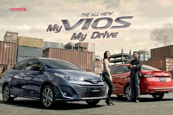2019 Toyota Vios stars alongside Anne Curtis, Gerald Anderson in its new TVC image