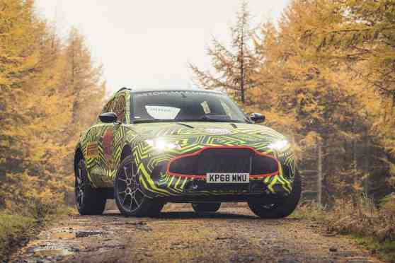 Feast your eyes on Aston Martin's first-ever crossover, the DBX image