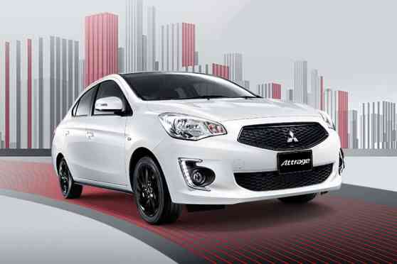 Mitsubishi Mirage G4 gets blacked out for 2019 in Thai market image