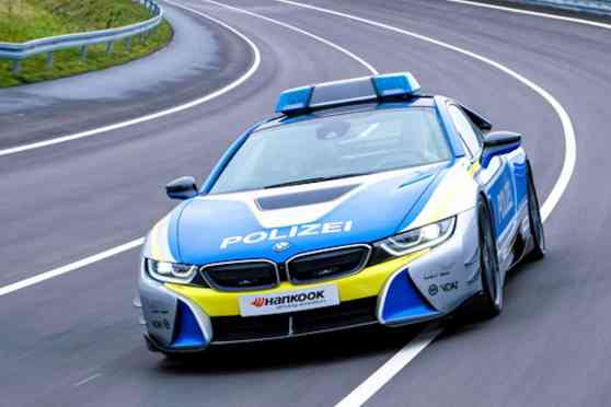 AC Schnitzer arms German police with a BMW i8 image