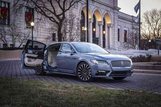 80 years of the Lincoln Continental brings back suicide doors image