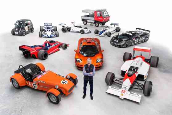 McLaren F1 designer Gordon Murray gets honored by the Queen image
