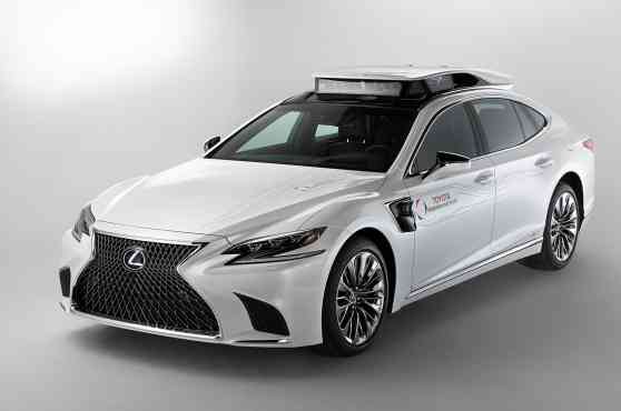 Meet Toyota's most high-tech self-driving car to date, the P4 image