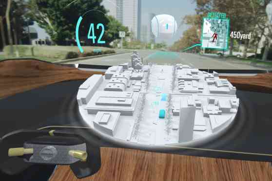 New Nissan technology allows drivers to 'see' through corners image