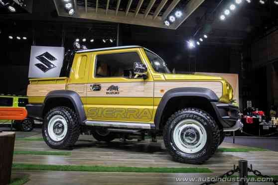 Suzuki Jimny Sierra pickup concept is the fun in function image