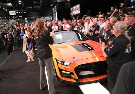 First 2020 Shelby GT500 sells for $1.1M, helps diabetes research image