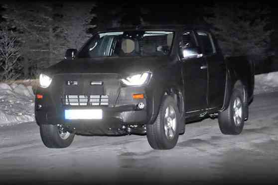 Facelift or all-new? 2020 Isuzu D-Max spied image