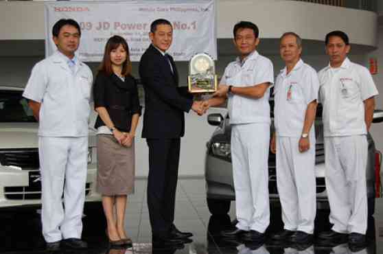 Honda ranks highest in 2009 J.D. Power Customer Satisfaction Study image
