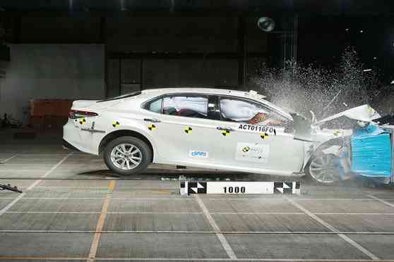 Five-star safety rating for 2019 Toyota Camry  image