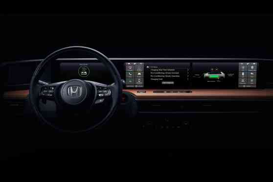 Here's a glimpse inside the Honda Urban EV concept image
