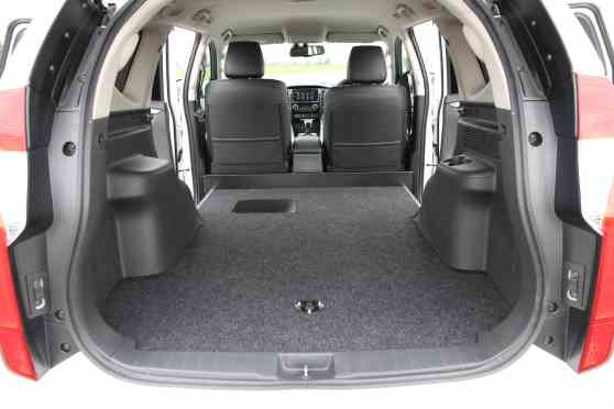 This Mitsubishi Montero Sport has no rear seats for maximum cargo image