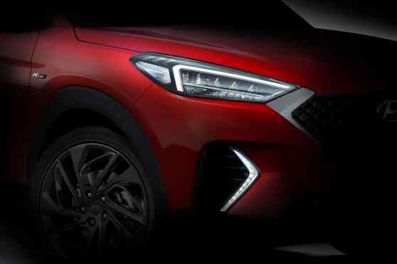 Hyundai is giving the 2019 Tucson a sporty N Line upgrade image