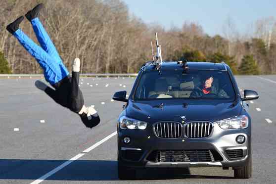 BMW's X1 fails pedestrian collision test image