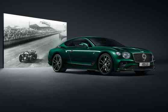 Bentley's Continental GT Number 9 is a gorgeous green machine image