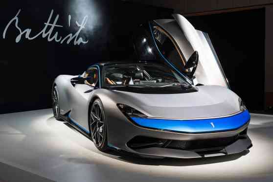 Electric Pininfarina Battista has 1,900 HP, 350km/h top speed  image