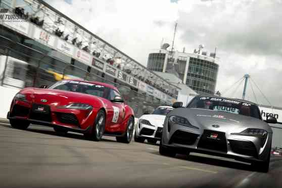 Toyota is holding a GR Supra one-make race...in Gran Turismo Sport image